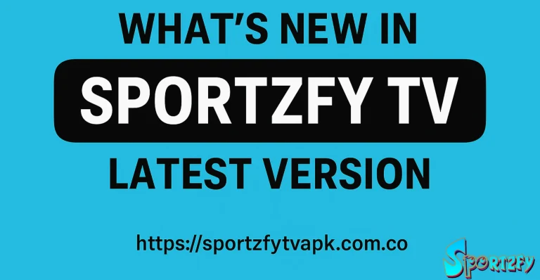 What’s New in Sportzfy TV